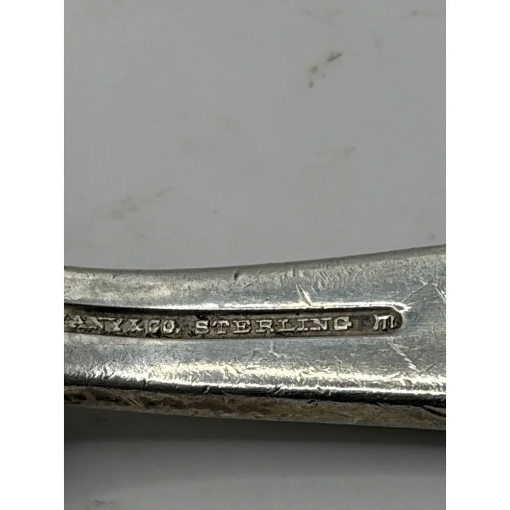 Tiffany & Co. Authentic Vintage 925 Sterling Silver Baby Spoon 4.25